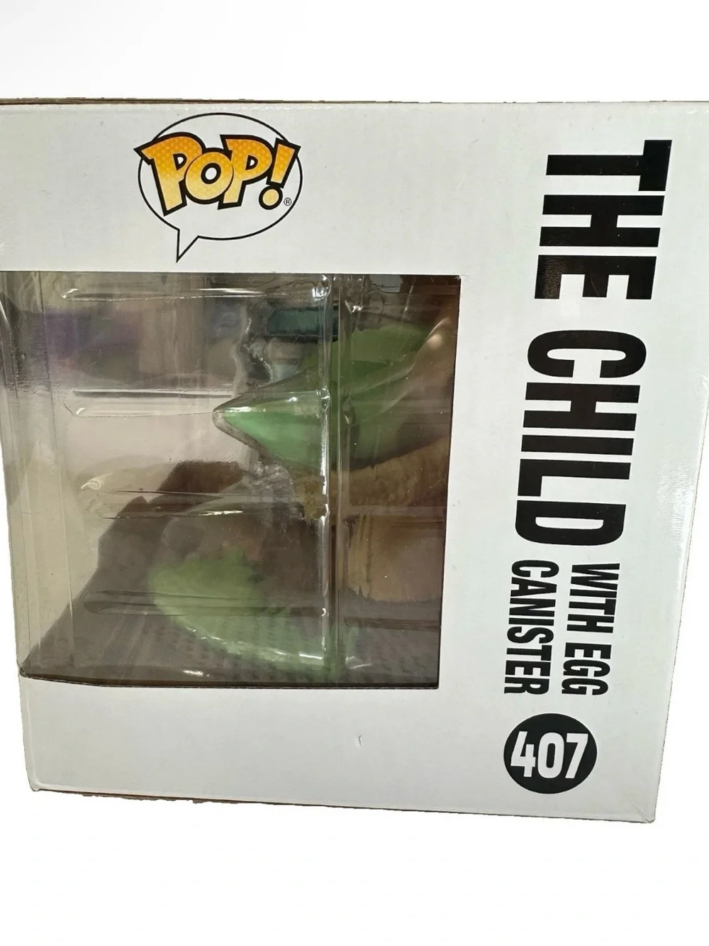 Funko Pop! Star Wars The Mandalorian The Child with Egg Canister #407 Deluxe